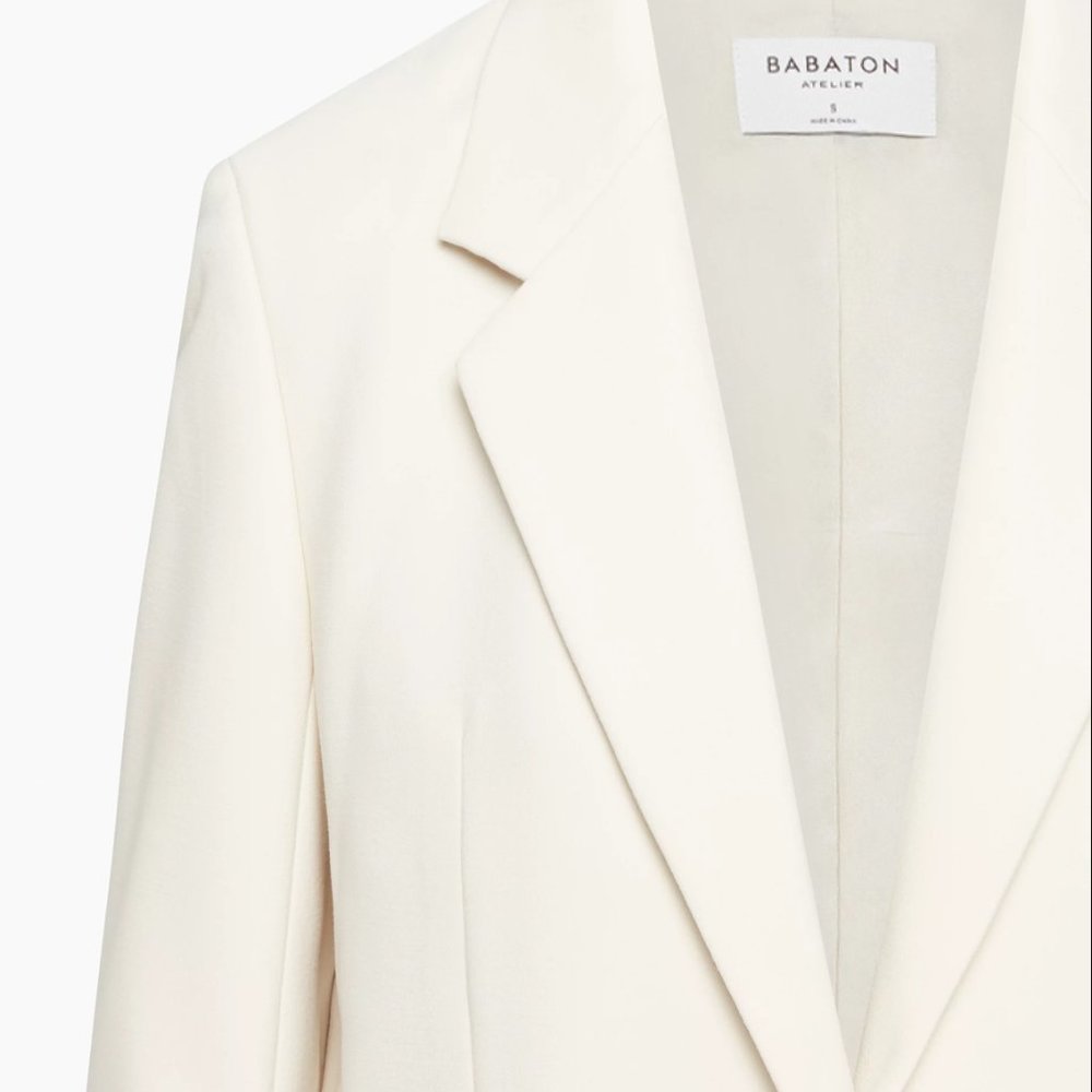 New Agency Blazer - Babaton, Aritzia - BIRCH - NWT - Picture 2 of 6